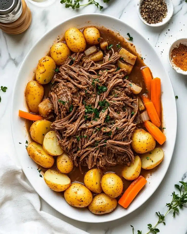 Slow Cooker Pot Roast Recipe