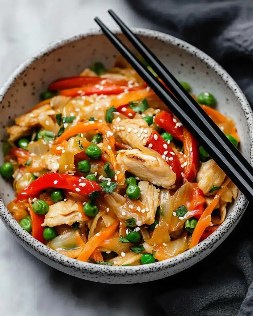 Chicken and Cabbage Stir Fry Recipe