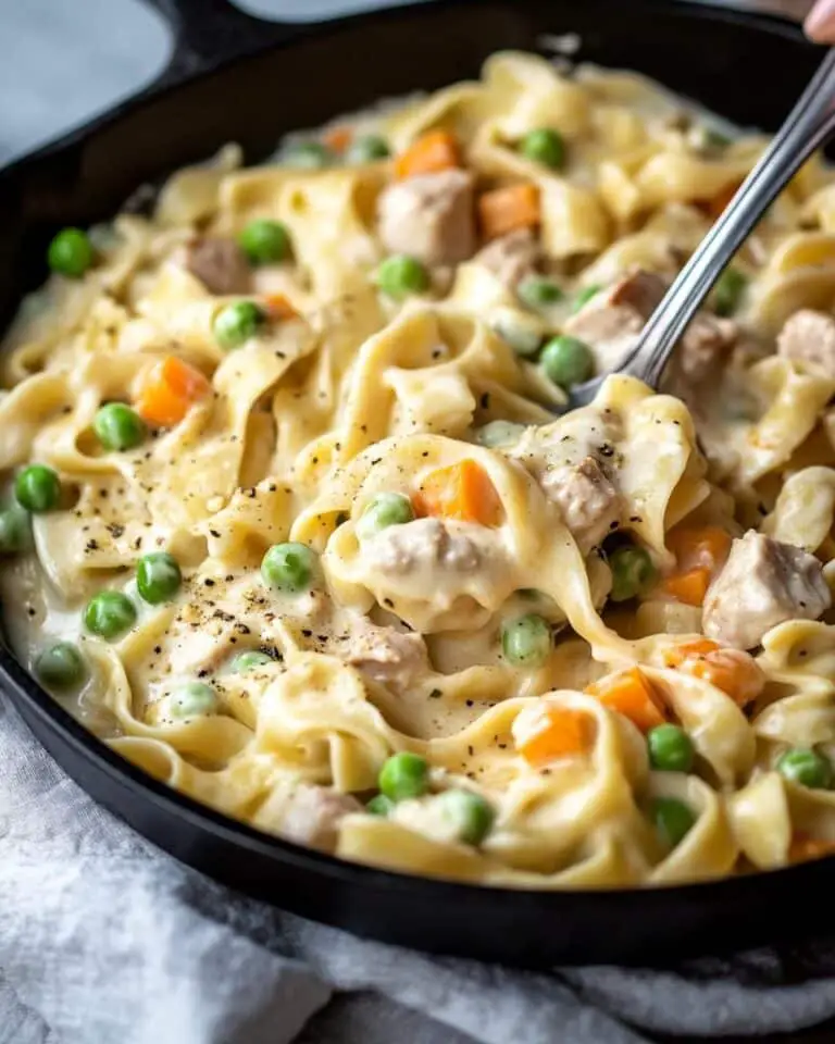 Chicken Pot Pie Noodle Recipe