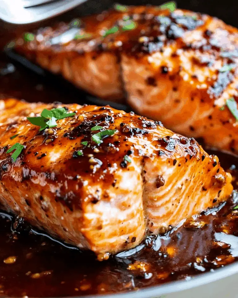 Honey Garlic Soy Glazed Salmon Recipe