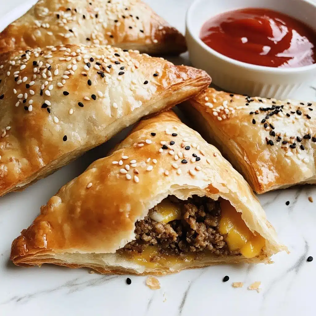 Cheeseburger Calzones Recipe - Recipe Image