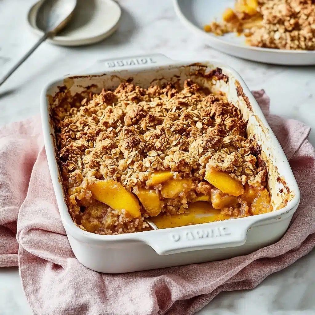 Mom's Peach Crisp Recipe - Recipe Image
