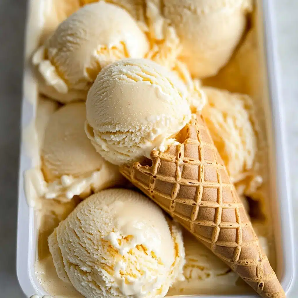 Best Peach Ice Cream Recipe - Recipe Image