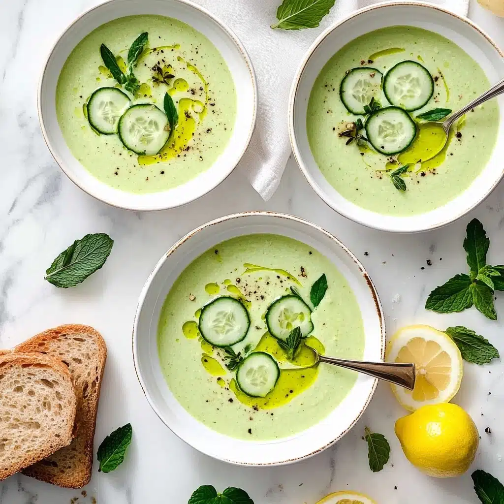Cold Cucumber Soup Recipe - Recipe Image