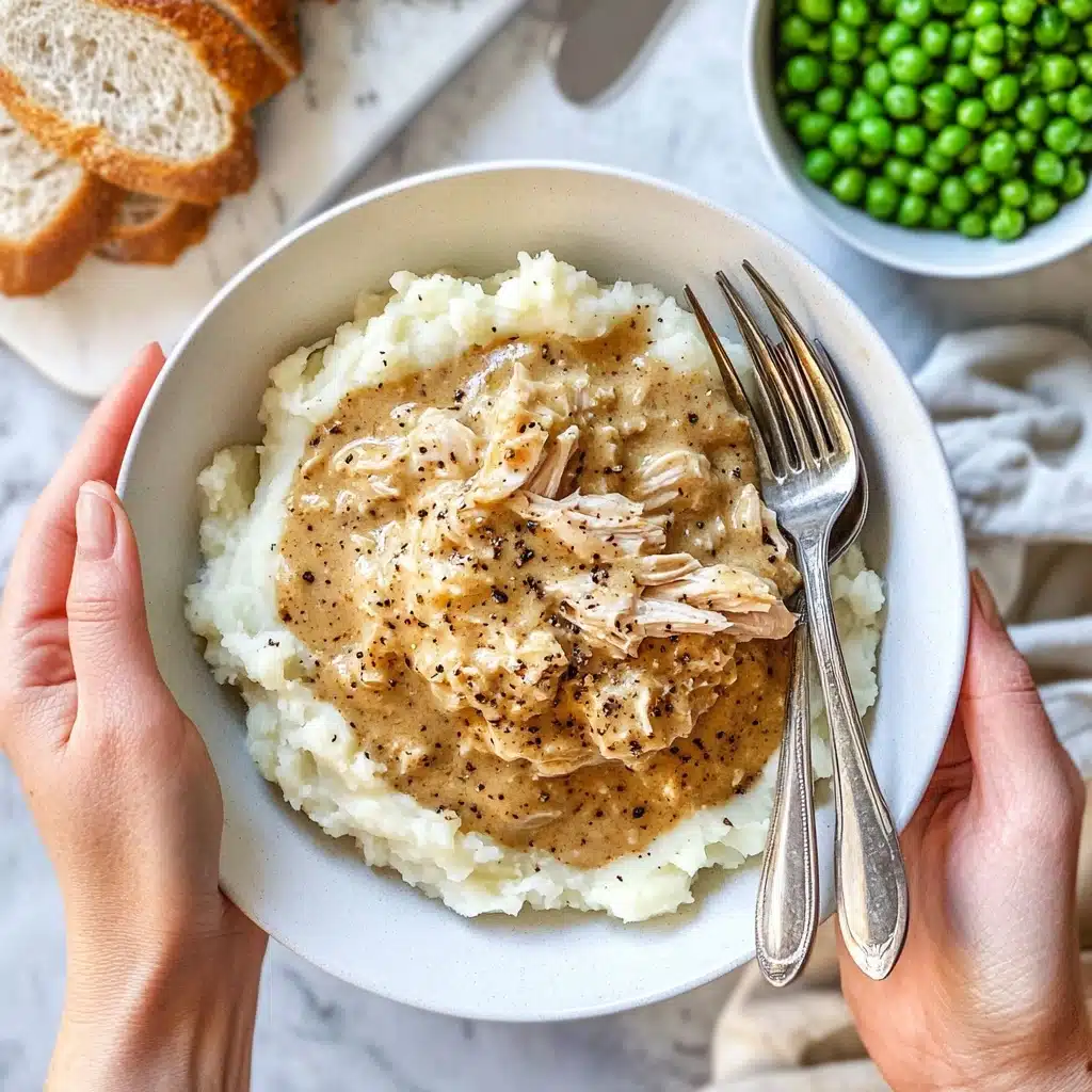 Homestyle Chicken and Gravy Recipe - Recipe Image