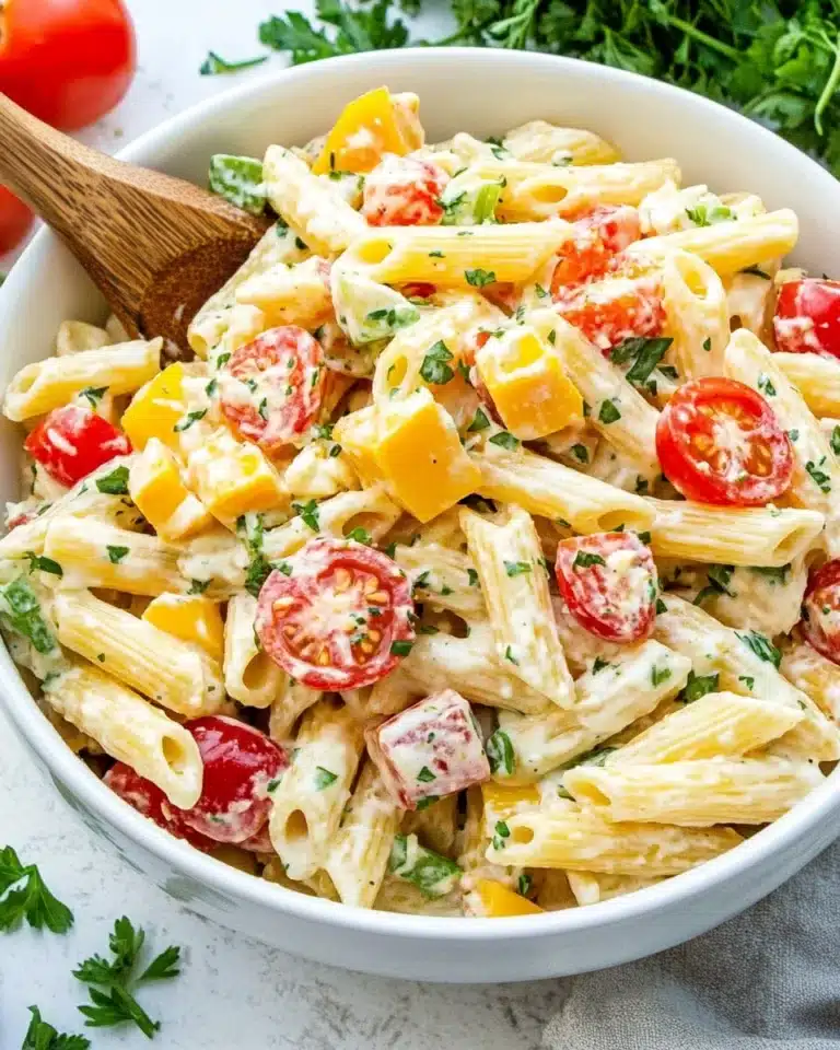 Chicken Club Pasta Salad Recipe