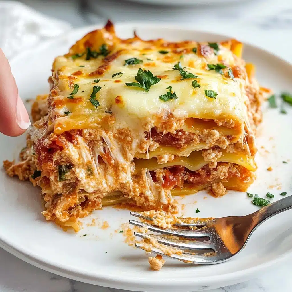 Buffalo Chicken Lasagna Recipe - Recipe Image