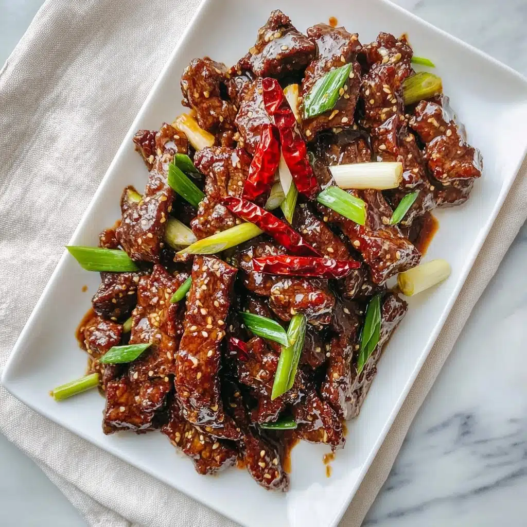 Mongolian Beef Recipe - Recipe Image