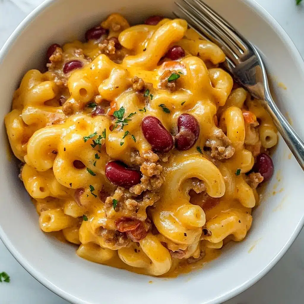 Homemade Creamy Chili Mac Recipe - Recipe Image