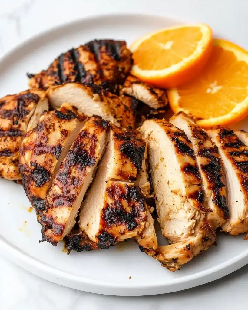 Grilled Orange Honey Chicken Recipe