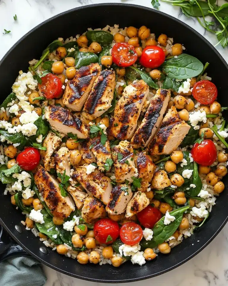 Greek Chicken and Lemon Rice Recipe