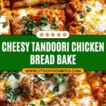 Tandoori Chicken Garlic Bread Recipe