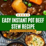 Best Ever Instant Pot Beef Stew Recipe