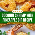 Coconut Fried Shrimp with Pineapple Dipping Sauce Recipe