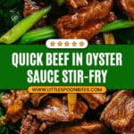 Beef in Oyster Sauce Recipe