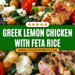 Greek Chicken and Lemon Rice Recipe