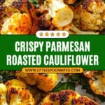 Crispy Parmesan Roasted Cauliflower Recipe