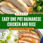 One Pot Hainanese Chicken and Rice Recipe