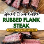 Deliciously Good Flank Steak with Cocoa-Coffee Rub Recipe