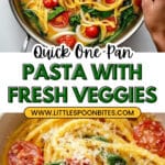 One Pan Pasta Recipe