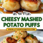 Mashed Potato Cheese Puffs Recipe