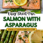 Sheet Pan Salmon and Asparagus Recipe