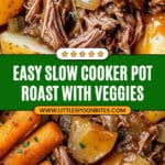 Slow Cooker Pot Roast Recipe