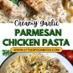 Chicken Garlic Parmesan Pasta Recipe