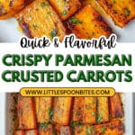 Crispy Parmesan Carrots Recipe