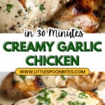Creamy Garlic Smothered Chicken Recipe