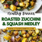 Roasted Zucchini and Squash Recipe