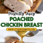 Perfectly Juicy Poached Chicken Recipe