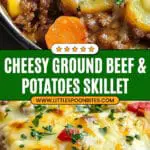 Cheesy Ground Beef and Potatoes Recipe