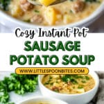Instant Pot Zuppa Toscana (Sausage Potato Soup) Recipe