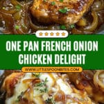 Easy One Pan French Onion Stuffed Chicken Recipe
