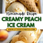 Best Peach Ice Cream Recipe