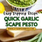 15-Minute Garlic Scape Pesto Recipe