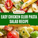 Chicken Club Pasta Salad Recipe