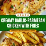 Chicken Fillet in Spicy, Creamy Garlic-Parmesan Sauce Recipe