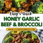 Honey Garlic Ground Beef and Broccoli Recipe