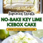 No-Bake Key Lime Icebox Cake Recipe