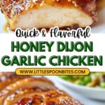 Honey Dijon Garlic Chicken Breasts Recipe