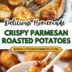 Crispy Roasted Parmesan Potatoes Recipe
