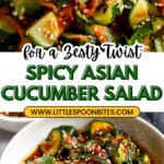 Spicy Asian Cucumber Salad Recipe
