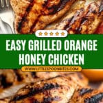 Grilled Orange Honey Chicken Recipe