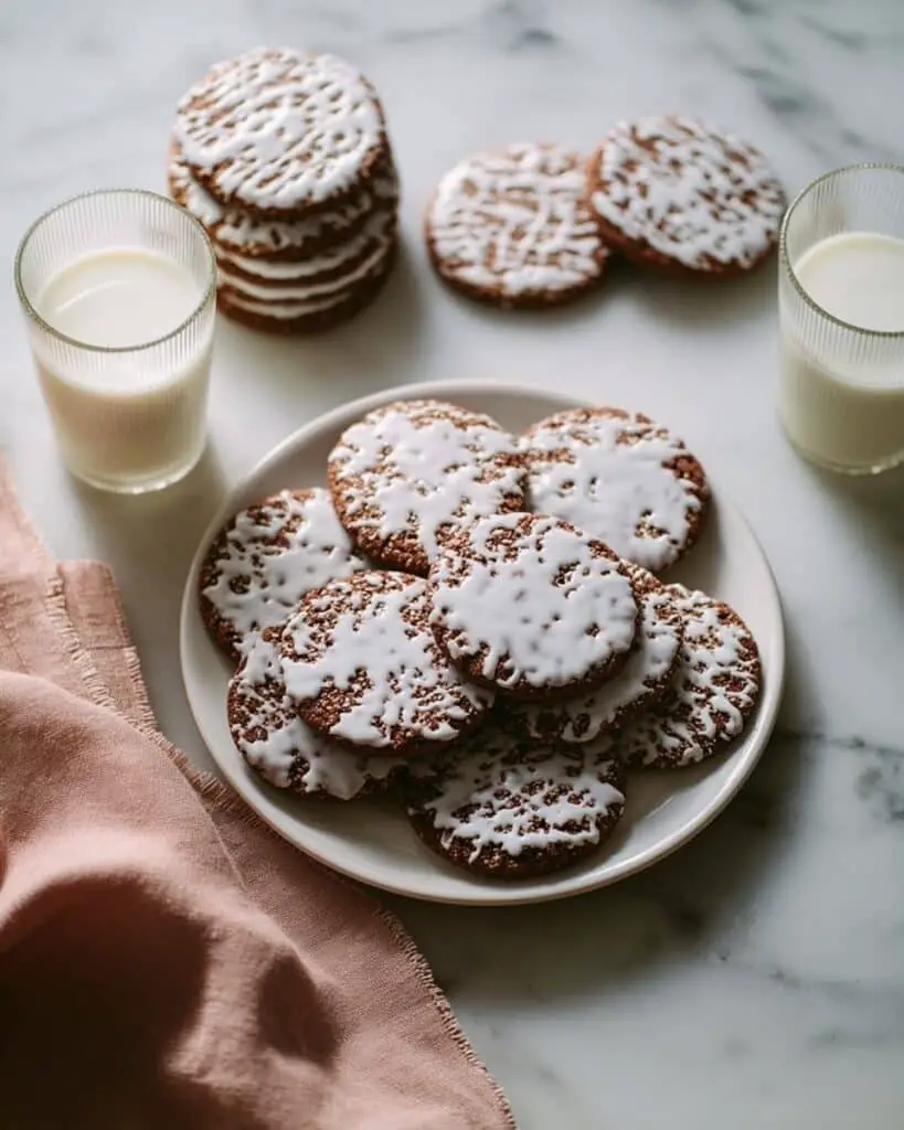 Iced Oatmeal Cookies Recipe