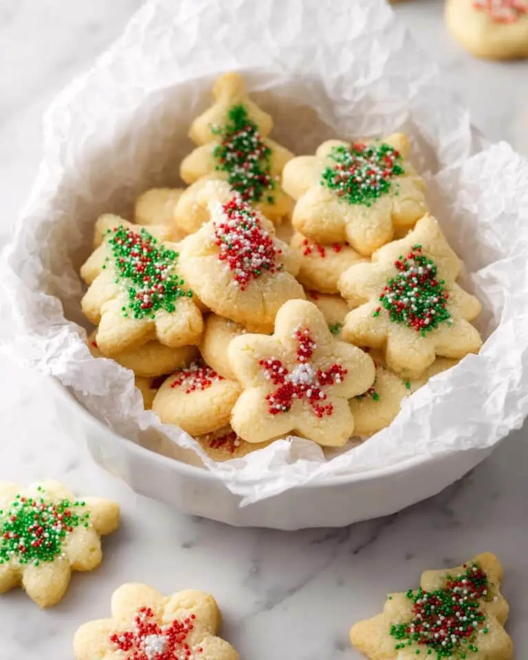 Spritz Butter Christmas Cookies Recipe