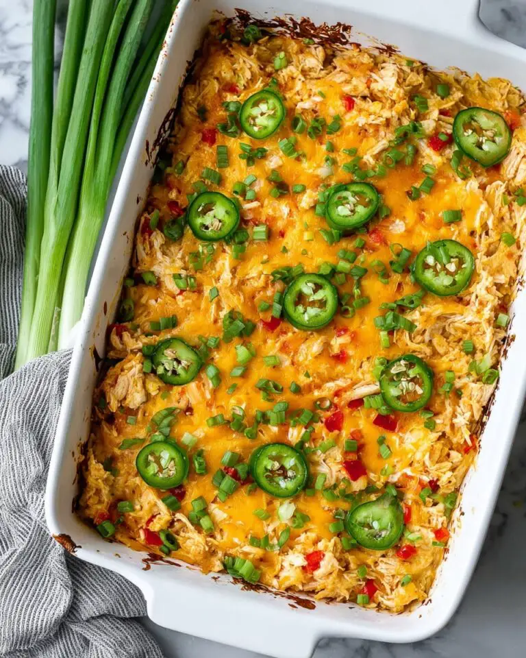 Jalapeño Buffalo Chicken Casserole: Whole30, Keto, Paleo, GF Recipe