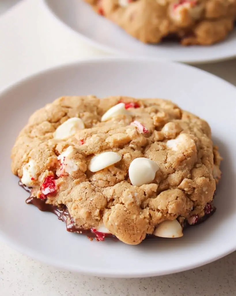 Peppermint Bark Peanut Butter Cookies Recipe