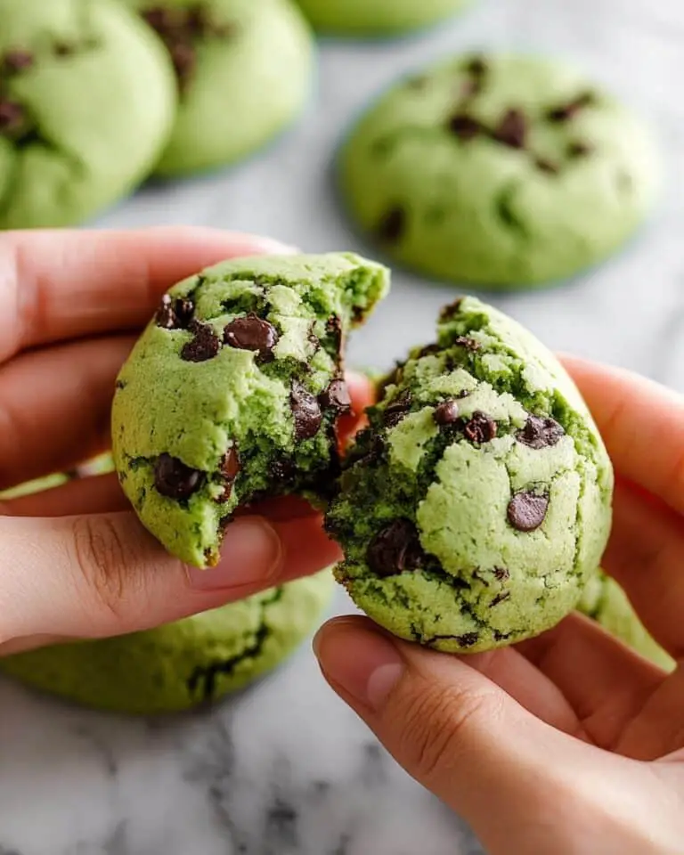 Matcha Mochi Cookies Recipe